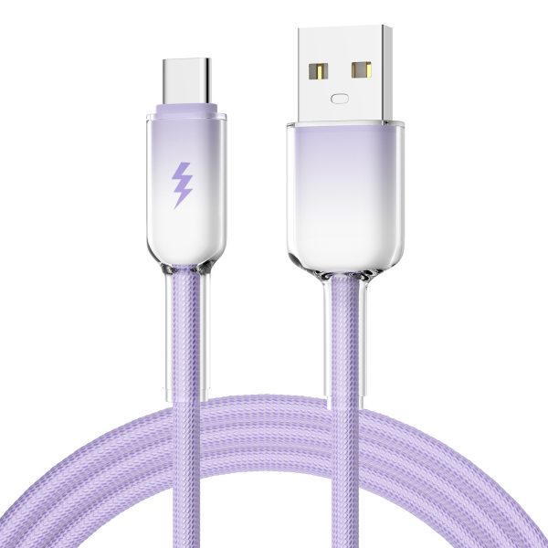 2A Ice Crystal Mobile Phone Fast Charging Cable USB to Type-C Data Cable for Android IOS Xiaomi Huawei - Image 5