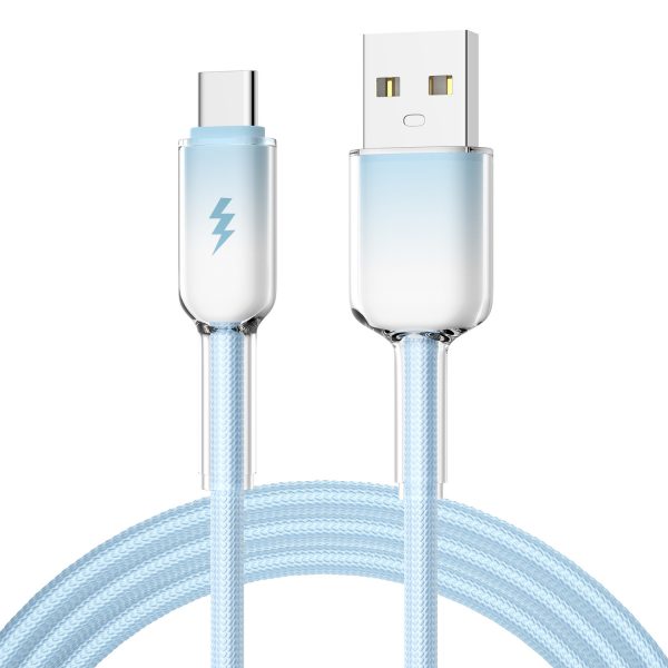 2A Ice Crystal Mobile Phone Fast Charging Cable USB to Type-C Data Cable for Android IOS Xiaomi Huawei - Image 6