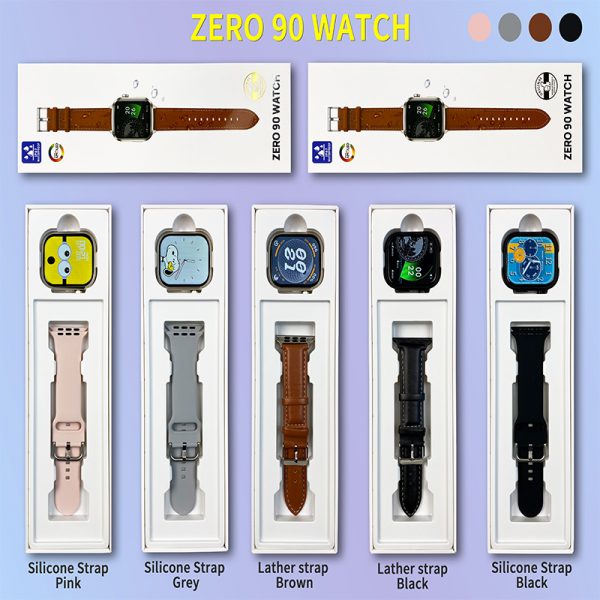 IP67 Waterproof ZERO 90 WATCH 49MM Real Buckle 2.3 inch Screen Wireless Charging Smart Watch for iPhone Samsung - Image 10