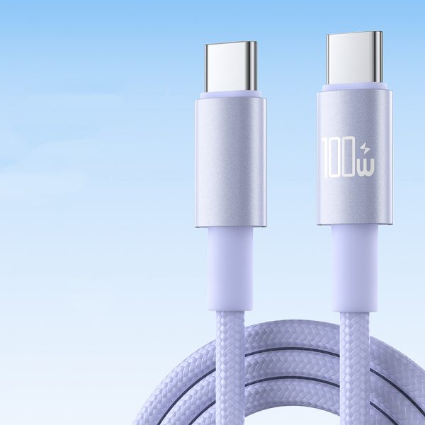 Dual Type C Fast Charging Mobile Phone Laptop Cable 100W USB-C to C Super Quick Charge Data Cable - Image 4