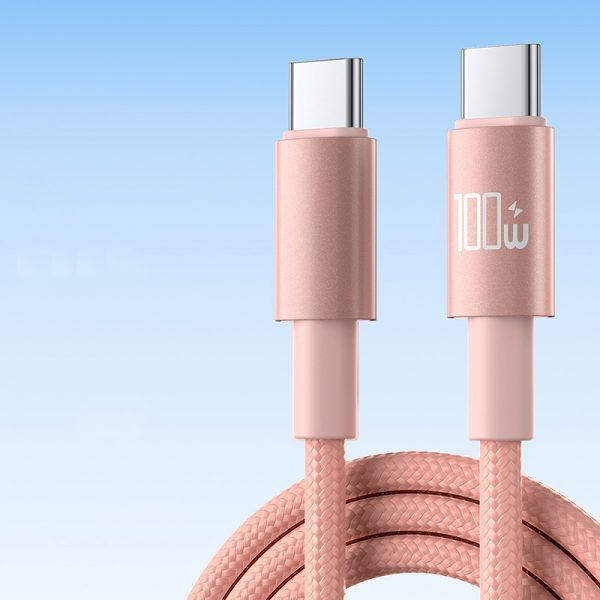 Dual Type C Fast Charging Mobile Phone Laptop Cable 100W USB-C to C Super Quick Charge Data Cable - Image 6