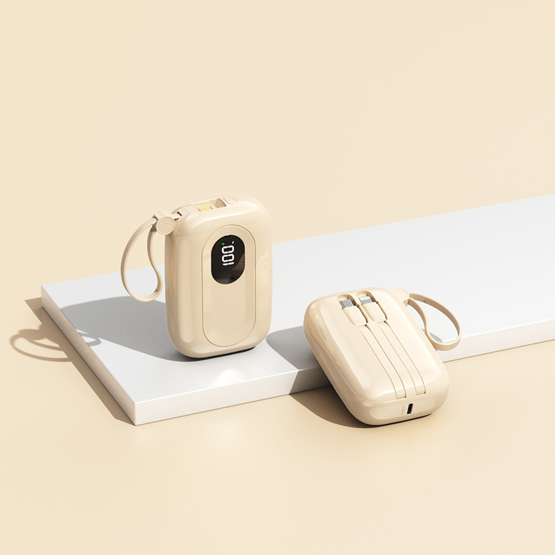 PD 22.5W Super Quick Charge Mini Portable Power Bank 10000mAh Come with Cable for iPhone Samsung Huawei - Image 5