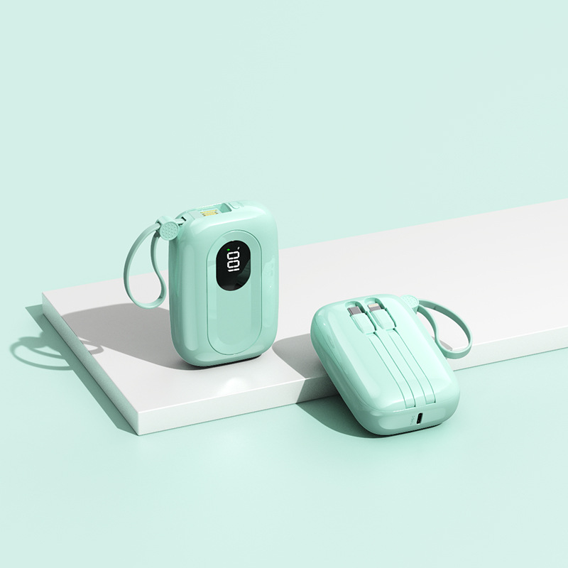 PD 22.5W Super Quick Charge Mini Portable Power Bank 10000mAh Come with Cable for iPhone Samsung Huawei - Image 6