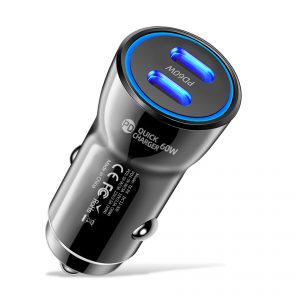 Dual USB C Car Charger