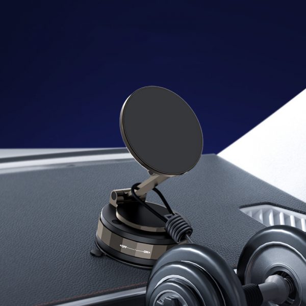 Car Navigation Mobile Phone Holder Vacuum Suction Cup Multifunctional Desktop Strong Magnetic Stand Bracket - Image 6