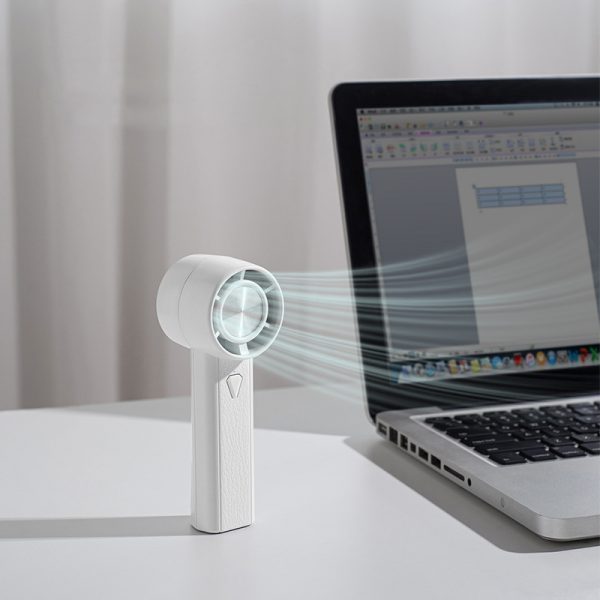 F3 Handheld Mini Fan Third Gear Wind Speed Desktop Stand Portable Outdoor Built-in Battery Fan - Image 2