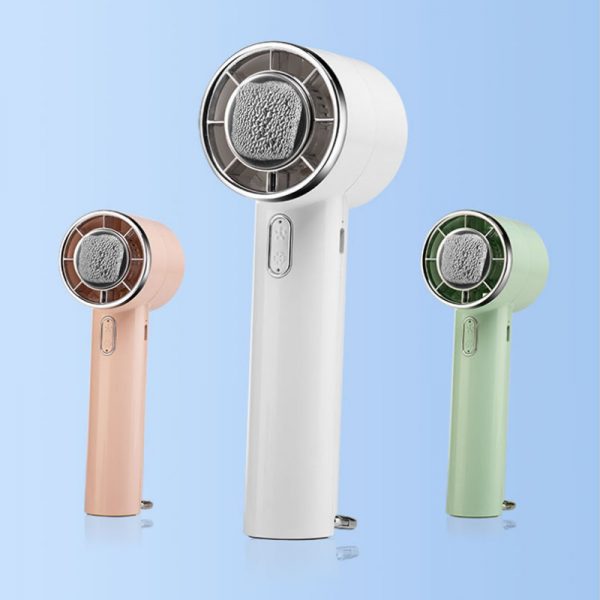 Turbine Handheld Small Fan K56 Long Battery Life Ice Compress Outdoor Mountaineering Buckle Porable Fan - Image 6