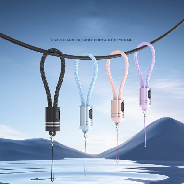 Mobile Phone Lanyard Data Cable 60W Type-C to Type-C Charging Cable 20W PD Cable for iPhone 14 15 16 17 - Image 7