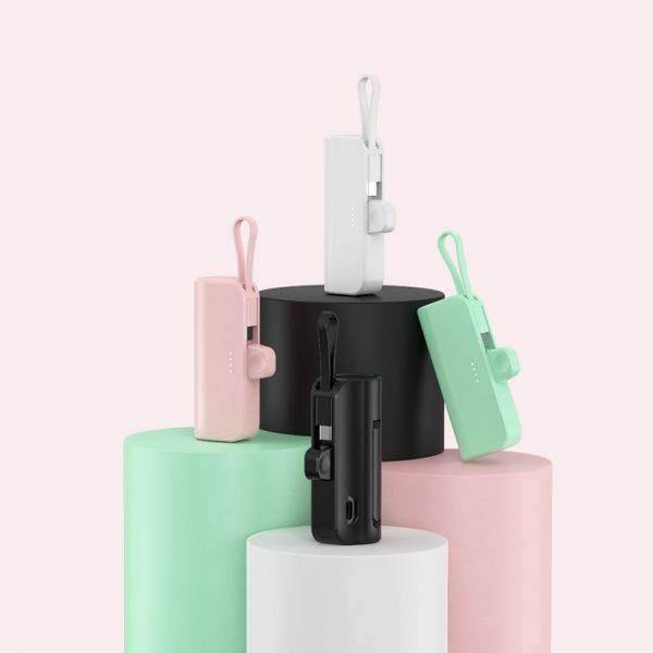3000mAh 5000mAh 10000mAh Come with Type-C Lightning Cable Power Bank Mini Portable Gift Stand Power Bank - Image 6