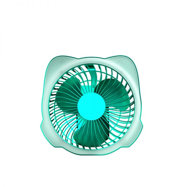 6 inch Brushless Fan Y33 USB Charging Desktop Outdoor Wall-mounted Strong Wind Force Night Light Five Speed Fan - Image 4
