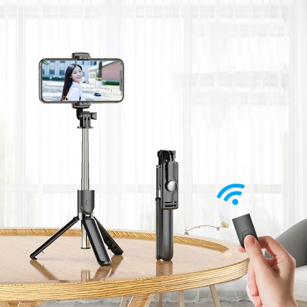 Selfie Stick Tripod Anti-Shake Photography 360 Degree Rotation Handheld Universal Bluetooth Portable Mini Travel Stand - Image 5