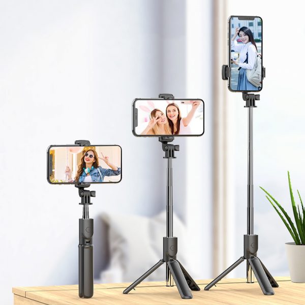 Selfie Stick Tripod Anti-Shake Photography 360 Degree Rotation Handheld Universal Bluetooth Portable Mini Travel Stand - Image 4