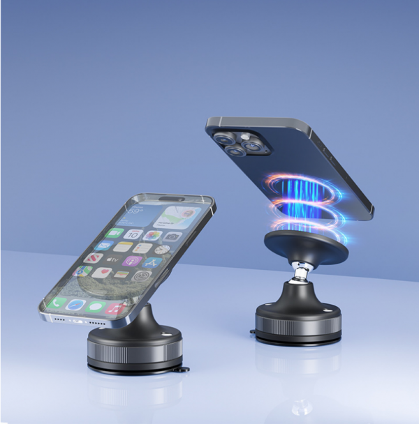 Magnetic Mobile Phone Holder T29 MagSafe Vacuum Suction Cup Stand 360 Degree Rotation Desktop Wall Lazy Bracket - Image 5