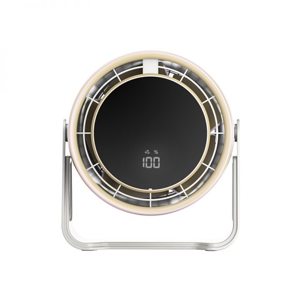 Y30 Desktop Circulation Fan 100 Gears Digital Display USB Charging High Speed Outdoor Wall-mounted Table Fan - Image 2